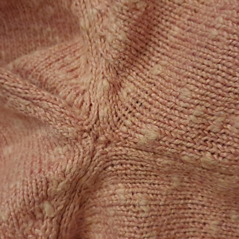 Icelandic Design Nordic Cardigan | Linen Blend | Women's Small | Color Pink - Picture 12 of 12